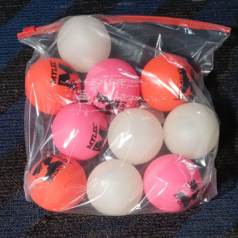 Kids Action Playset Balls - Pink, Orange, White